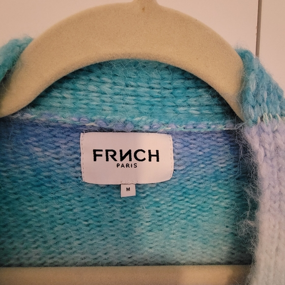 Ombre Cardigan with Belt - Picture 3 of 8